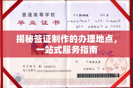 冀州揭秘签证制作的办理地点，一站式服务指南