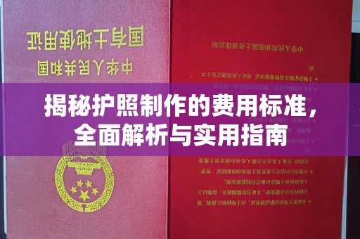 冀州揭秘护照制作的费用标准，全面解析与实用指南
