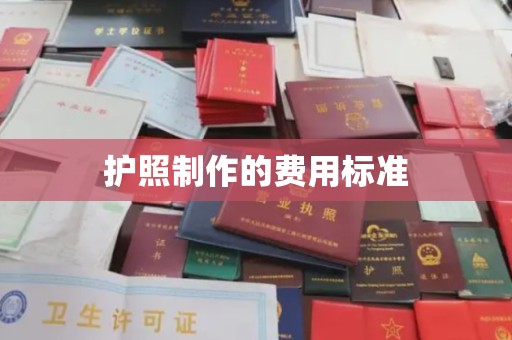 冀州护照制作的费用标准