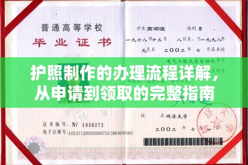 冀州护照制作的办理流程详解，从申请到领取的完整指南