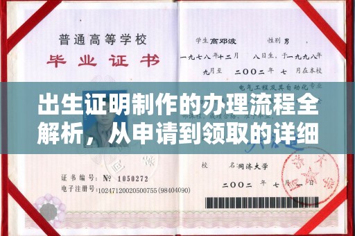 冀州出生证明制作的办理流程全解析，从申请到领取的详细指南
