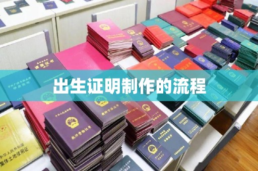冀州出生证明制作的流程